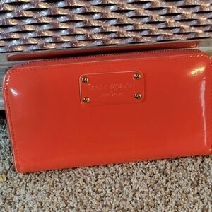 s Bold Orange Wallet